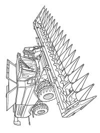 John Deere cosechadora