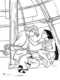 John Smith, Pocahontas y Meeko