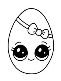 Huevo de Pascua kawaii