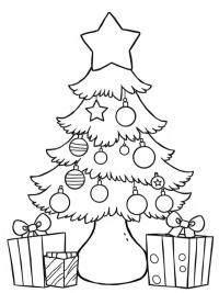 Árbol de Navidad con estrella