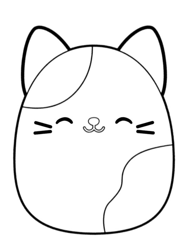 Dibujo de Gato Cameron para Colorear