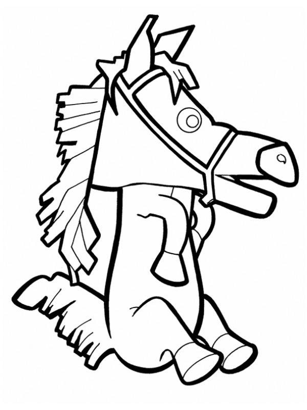 Dibujo de meindert el caballo para Colorear