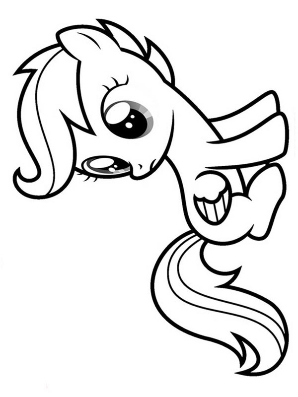 Dibujo de Scootaloo para Colorear