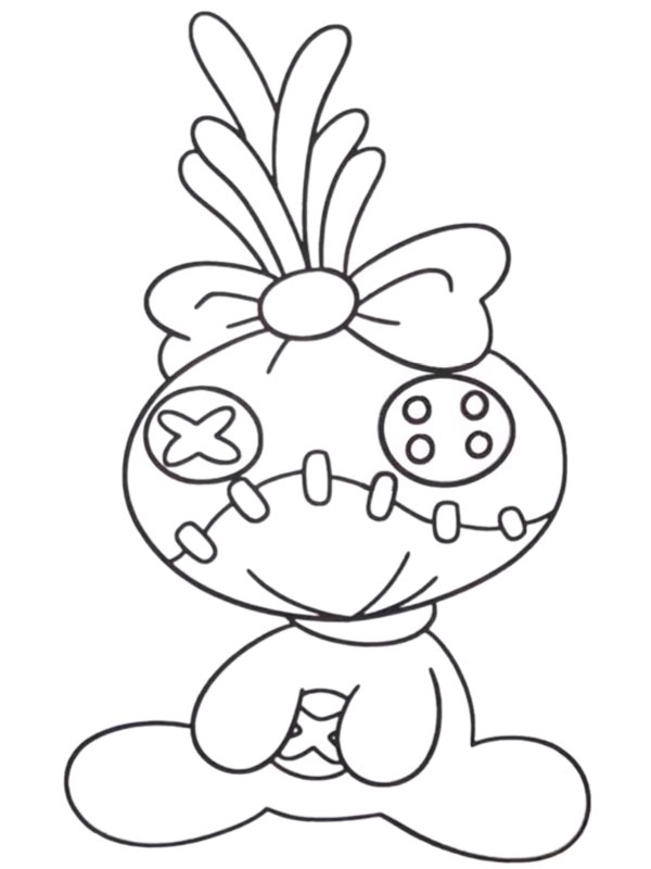 Dibujo de Scrump (Disney Lilo & Stitch) para Colorear