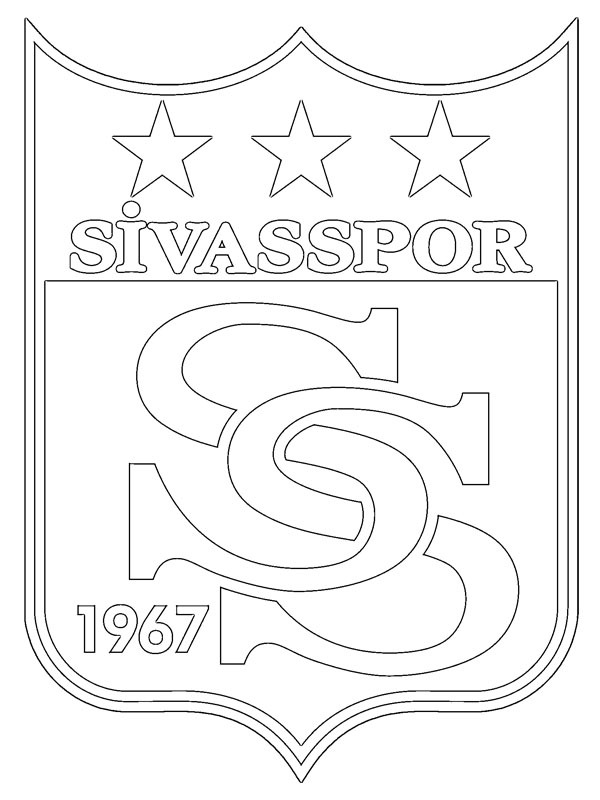 Dibujo de Sivasspor para Colorear