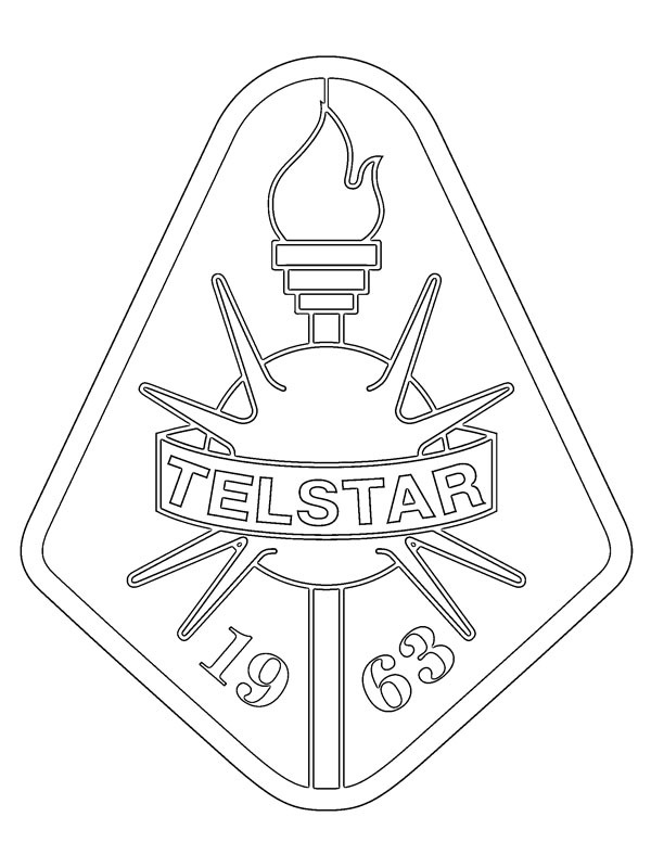 Dibujo de Telstar para Colorear