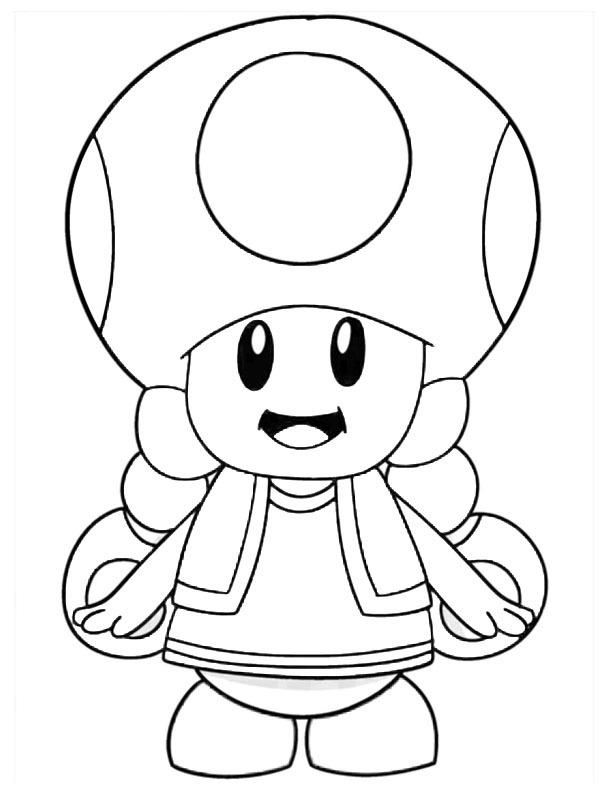 Dibujo de Toadette para Colorear