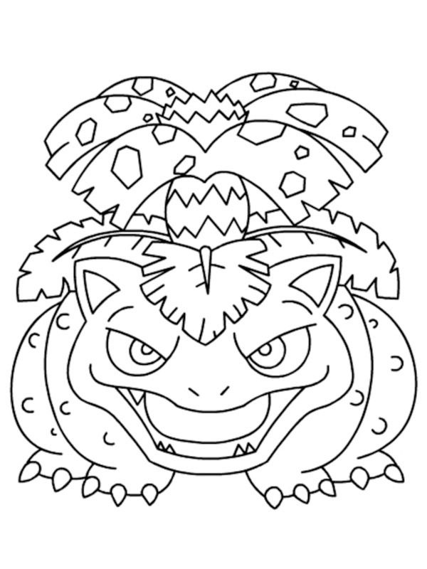 Dibujo de Venusaur para Colorear